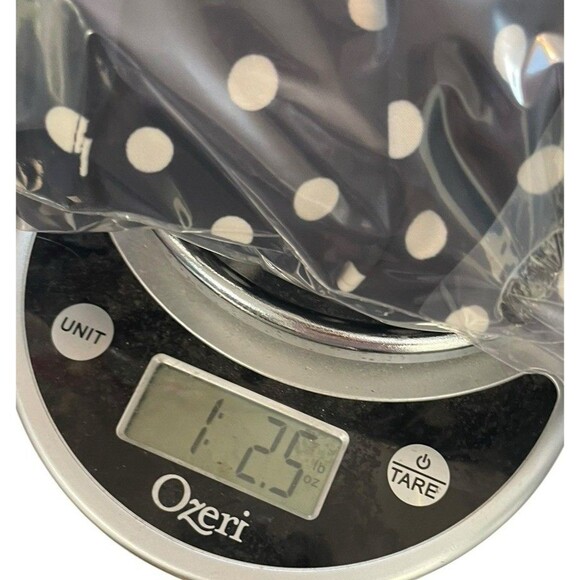 Lauren Ralph Lauren Navy and White Fit and Flare‎ polka dot Midi Dress Size 8 - Picture 10 of 10